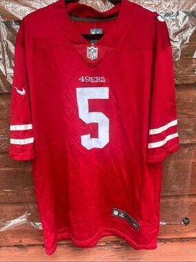 Nike San Francisco 49ers Trey Lance NFL Game Jersey